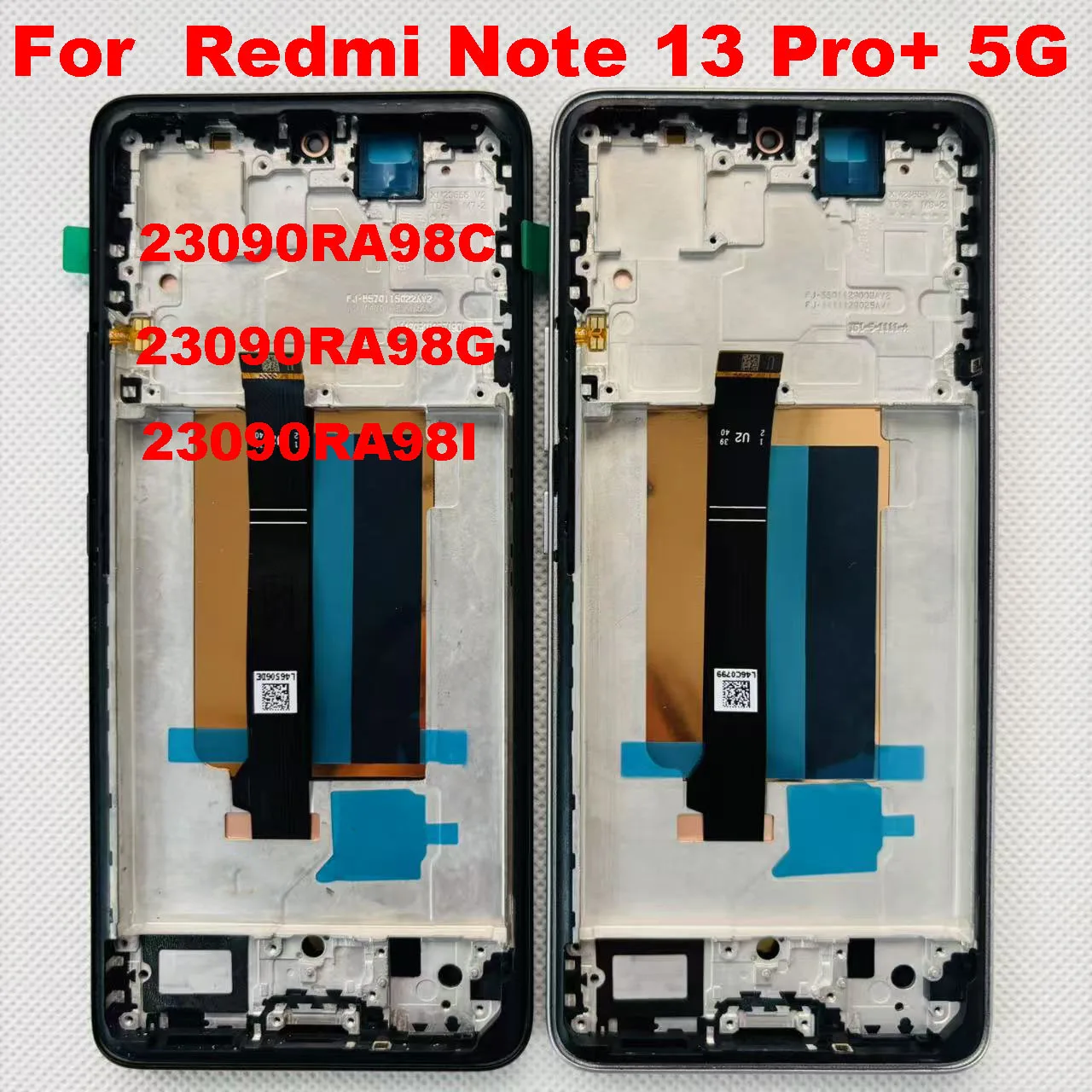 

Оригинальный ЖК-дисплей AMOLED 6,67 дюйма для Xiaomi Redmi Note 13 Pro + 5G с рамкой для redmi note 13 pro plus, дигитайзер сенсорного экрана