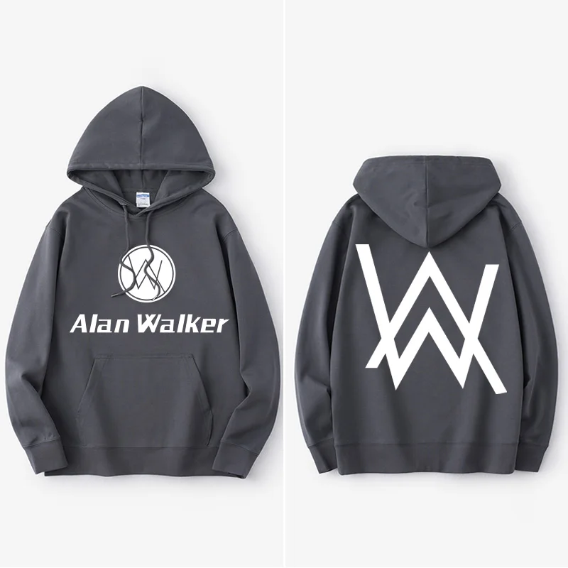 

Alan Walker FadedDJ Electronic Music Hoodie ex Loose Fit Crew Ne Sweatirt Street Sle Cotton Long Sve Printed