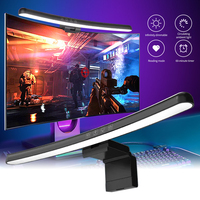 USB Stepless Dimming Screen Hanging Lights Curved Screen Monitor Light Bar RGB Background Atmosphere Lights Gaming Room Decor