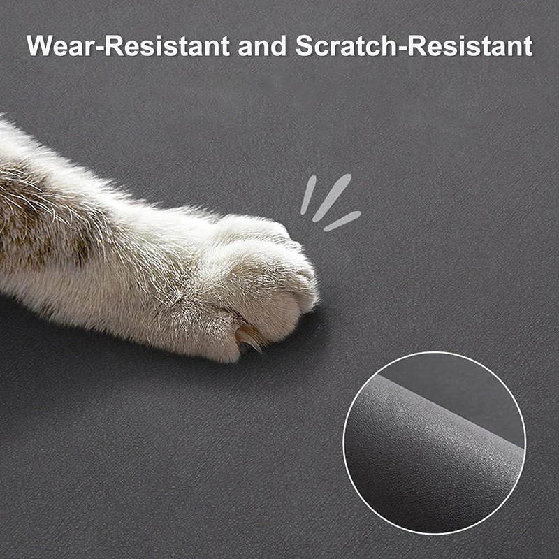 Oval Pet Feeding Mat Absorbent Pet Placemat for Cats Dogs Non-Slip Dog Water Dispenser Mat Quick-dry Cat Feeding Mat Pet Supply