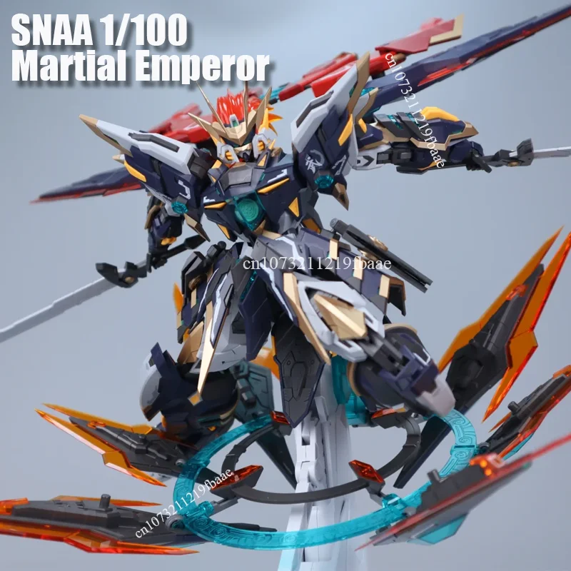 

In Stock SNAA Martial Emperor MG 1/100 YR-03 Assembly Model Kit Emperor Series Action Figures Robot Plastic Model Kits Kids Toy