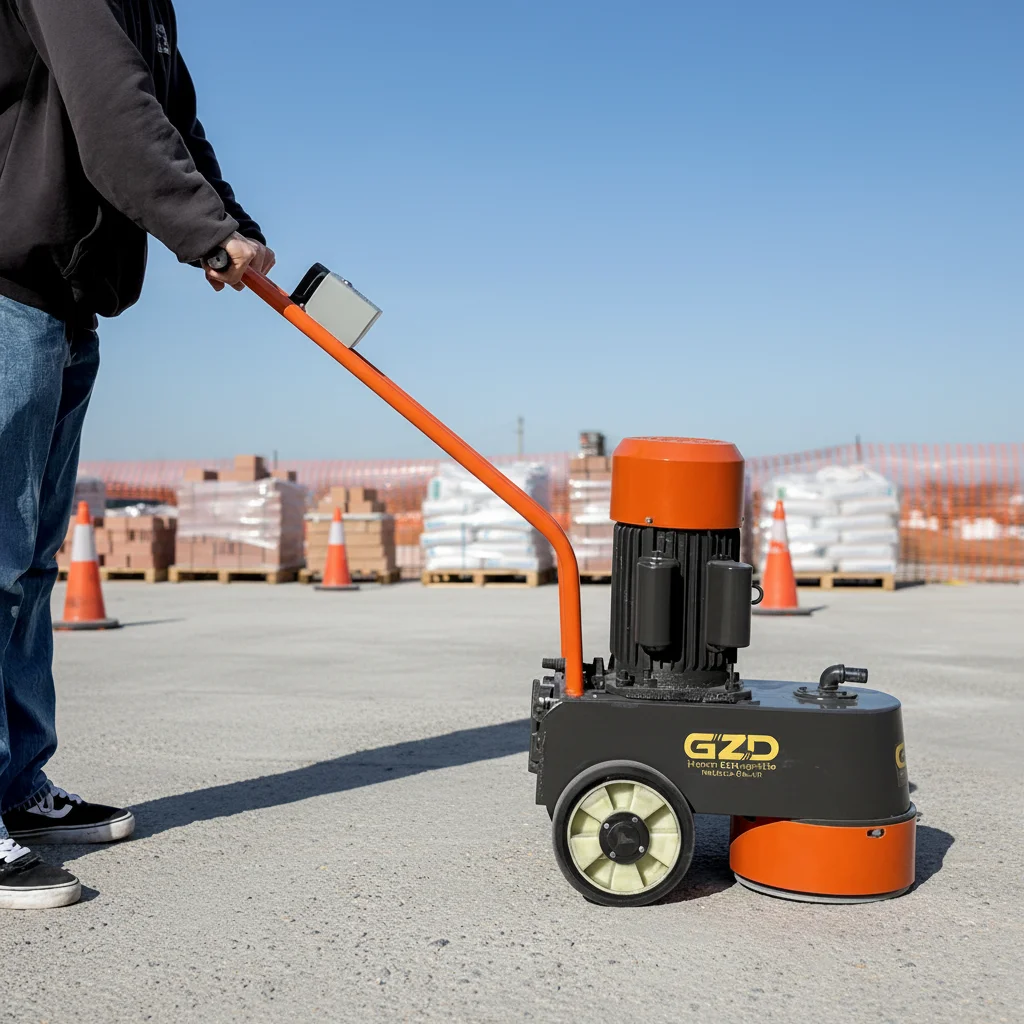 Electric 220V 380V Flooring Terrazzo Grinder Smooth Polishing Terrazzo Floor Grinder Machine