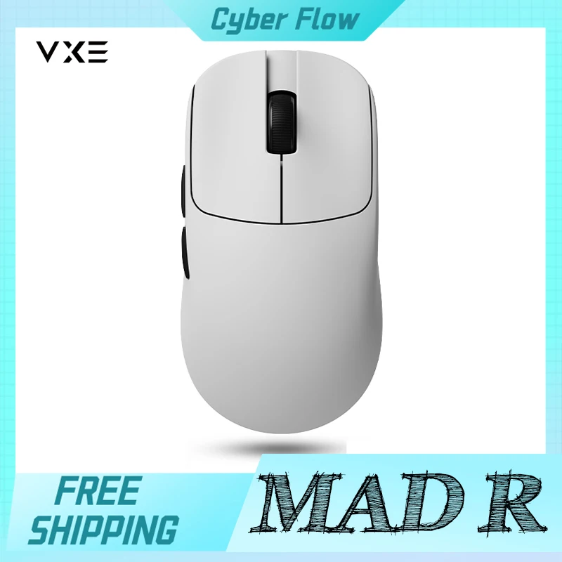 

Vgn Vxe Mad R Major Wireless Mouse Paw3950 Sensor 8k Low Latency Fps Gaming Mouse 36g Light Weight Customize Gaming Accessories