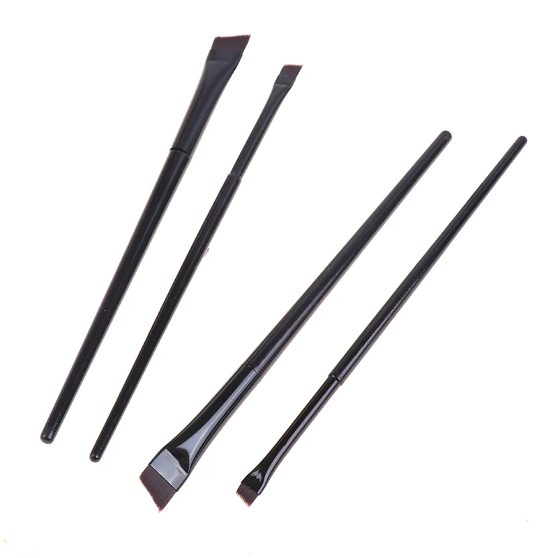 1/2Pcs Brow Contour Brush Eyebrow Eyeliner Brush Portable Small Angled Eyebrow Liner Brush Women Makeup Cosmetic Tools