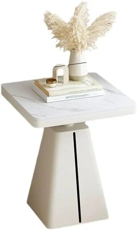 Mesas laterais para quarto, Rock Plate Sofa Side Table, Bedside Sideboard, Small Coffee Table, Simples e Moderno, Living Room Square Table
