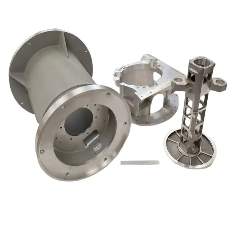 

CNC machining custom aluminum alloy large precision structural parts cavity / bracket precision machining parts group
