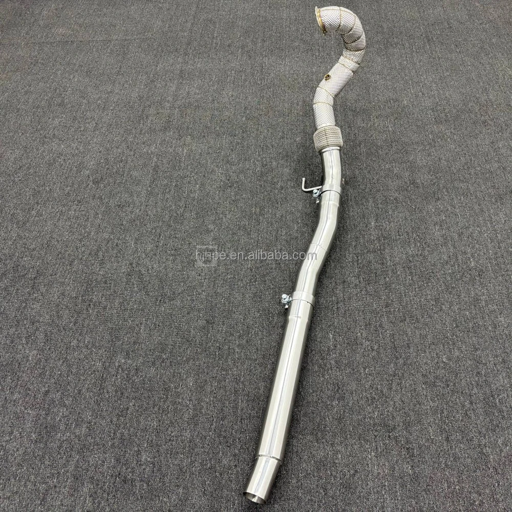 ACE Für VW Golf MK7 MK7.5 R 2.0T 2015-2019 Maßgefertigtes Hochleistungs-Edelstahl-Auspuff-Downpipe – Detail 9