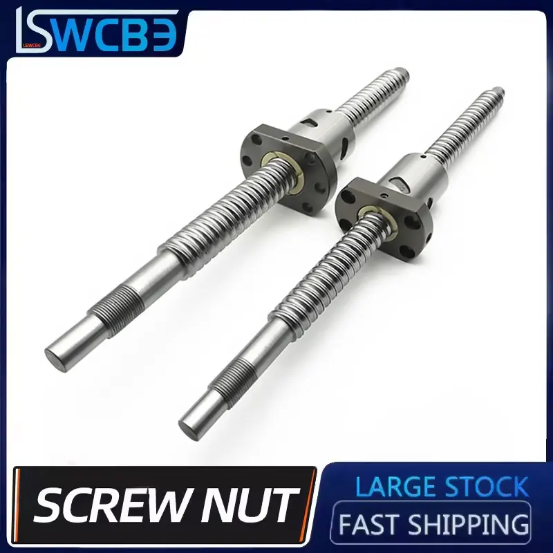 

Precision Ball Screw SFI Nut Set SFI1605 SFI2005 SFI2505 SFI3205 High-Speed Transmission Module Processing Any Length Customized