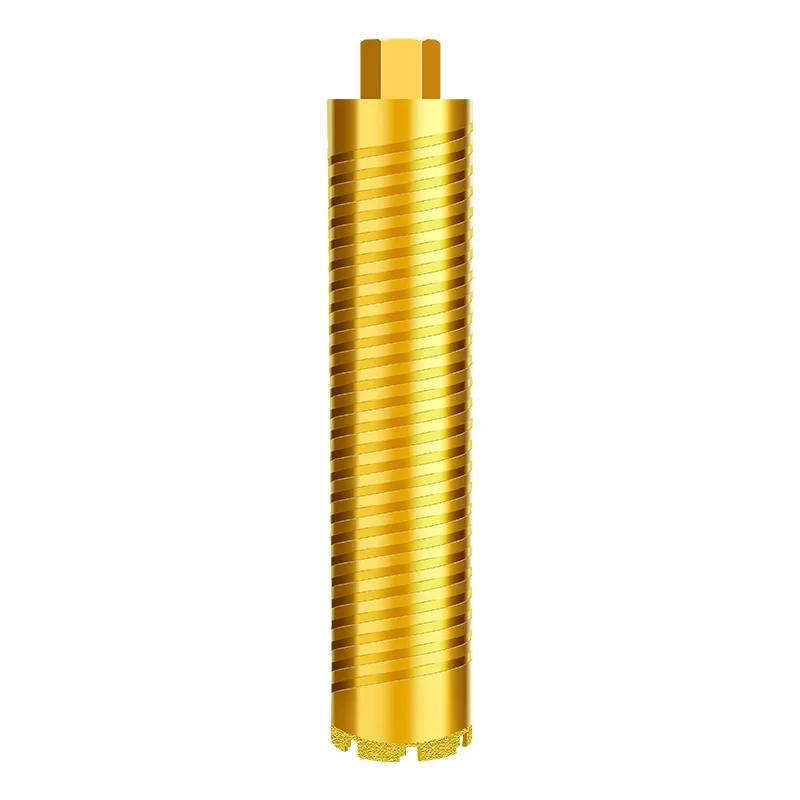 Masonry Drill Bit Diamond Drill Bit Brazed Diamond Particles High Hardness Material Concentric Drilling Stability For M22 Thread