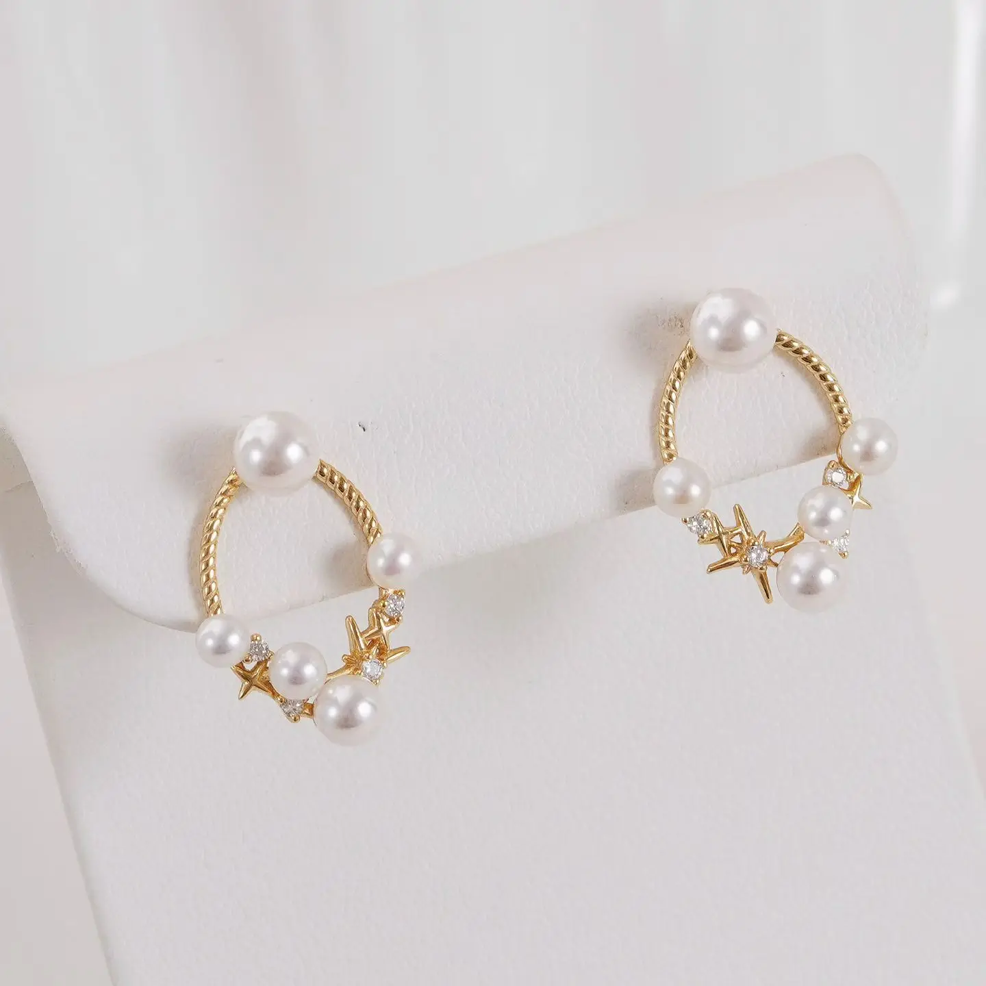

S925 Sterling Silver Earrings Base Findings Mountings Jewelry Mounts Fittings Accessories for 3-7mm Pearls 3 pairs/lot