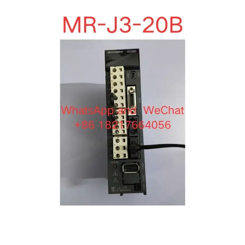 Used  MR-J3-20B  Servo  Drive in  good  working  condition  fast  shipping