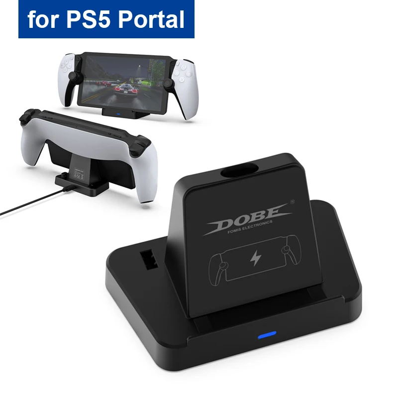 RGEEK TP5-3553 FOR PS5 Portal Handheld Charging Dock Magnetic Type-C Streaming Handheld Dock Charger FOR PlayStation Portal