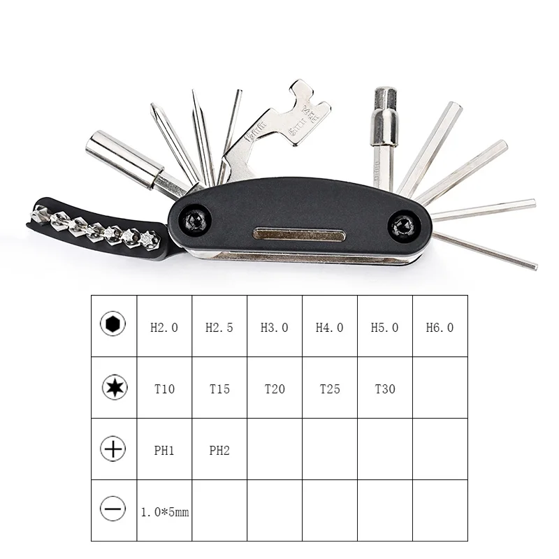 WADSN Chiave Multifunzionale Strumento Chiave Esagonale Kit di Caccia Accessorio per SF X300 M300 M600 Surefir Torcia Elettrica PEQ15 NGAL Laser MAWL