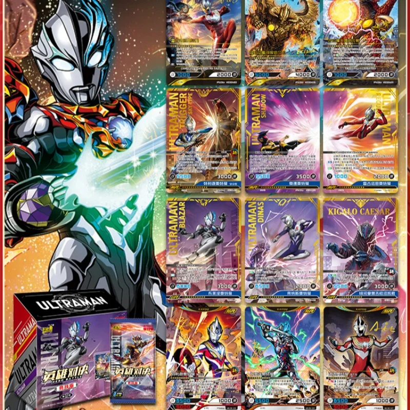 

Kayou Genuine The Eighth Release Of The Ultraman Card Hero Battle Competitive Edition Is The Kr Card Battle Card Anime Collectio