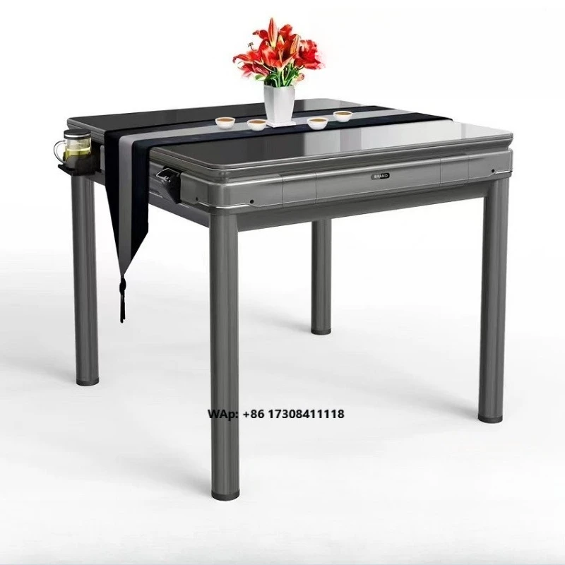 Joya Sega 110V Folding Automatic Mahjong Table-4-Player Modern Minimalist Mute Metal Machine for Foreign Trade Wholesale Export