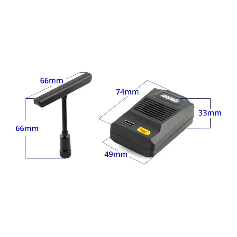 RadioMaster Ranger Nano 2.4GHz ELRS Module Wifi and Bluetooth Support view 2