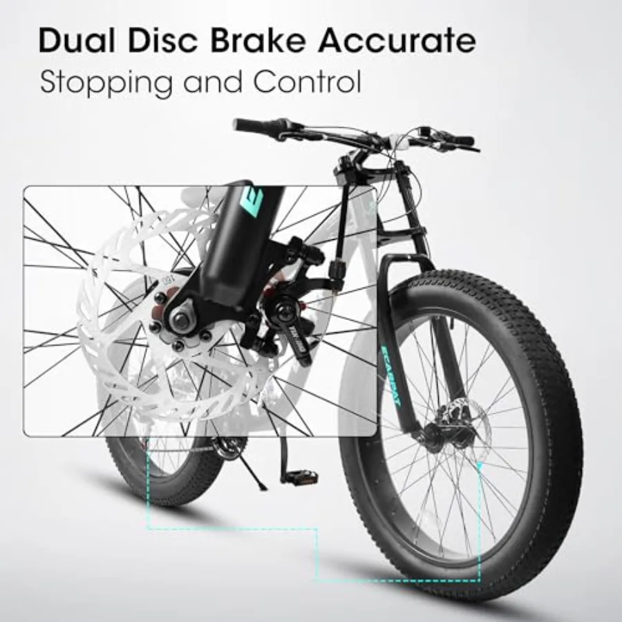 A26309 26インチ マウンテンバイク フルサスペンション 21速 ディスクブレーキ搭載 MTB自転車 26インチ 4ファットタイヤバイク 男女兼用