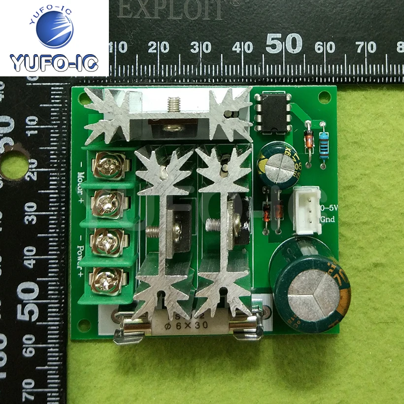 フリー船 1 個 DC モーターガバナーポンプ PWM 連続可変速度スイッチ 6v-90v 15A