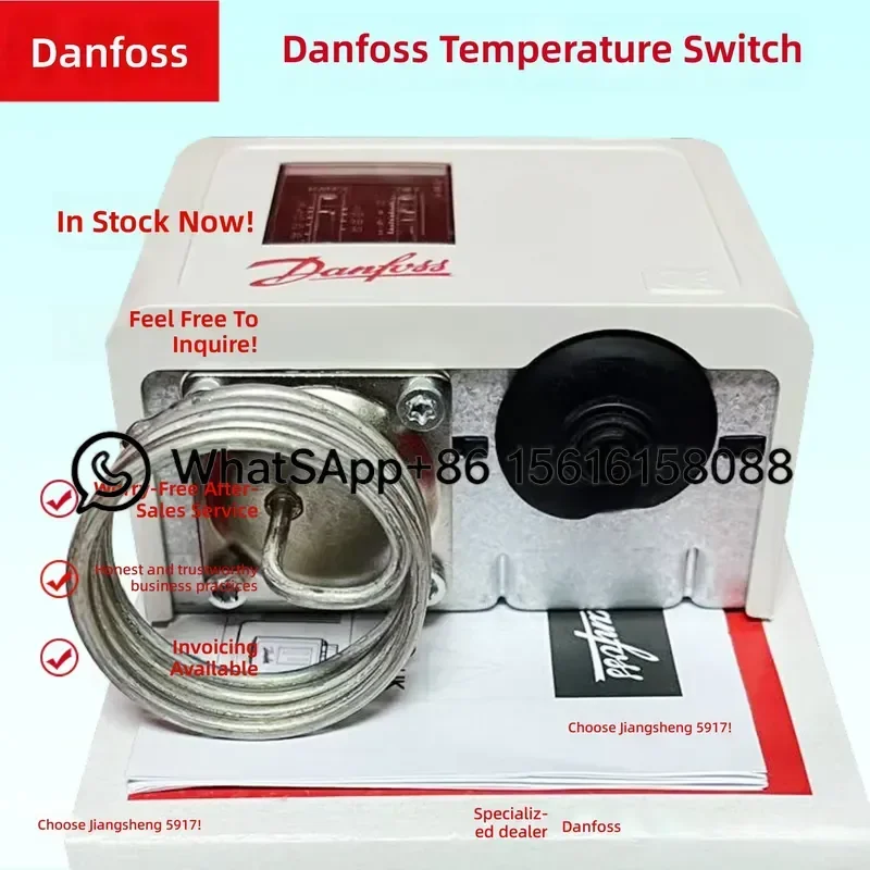 Danfoss Temperature Switch KP76 060L120066 KP78 060L118466 KP81 060L117066 Pressure Control Thermostat for Refrigeration