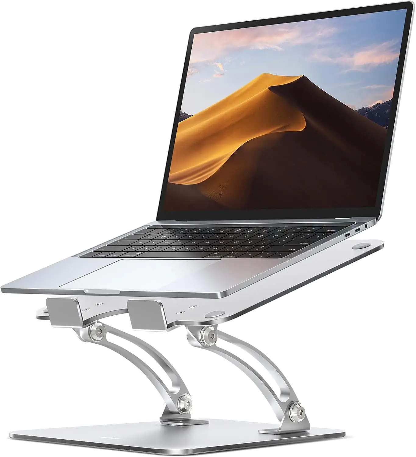 

Adjustable Laptop Stand with Heat Vent, Foldable Design for 10-17" Laptops, Ergonomic Posture Support