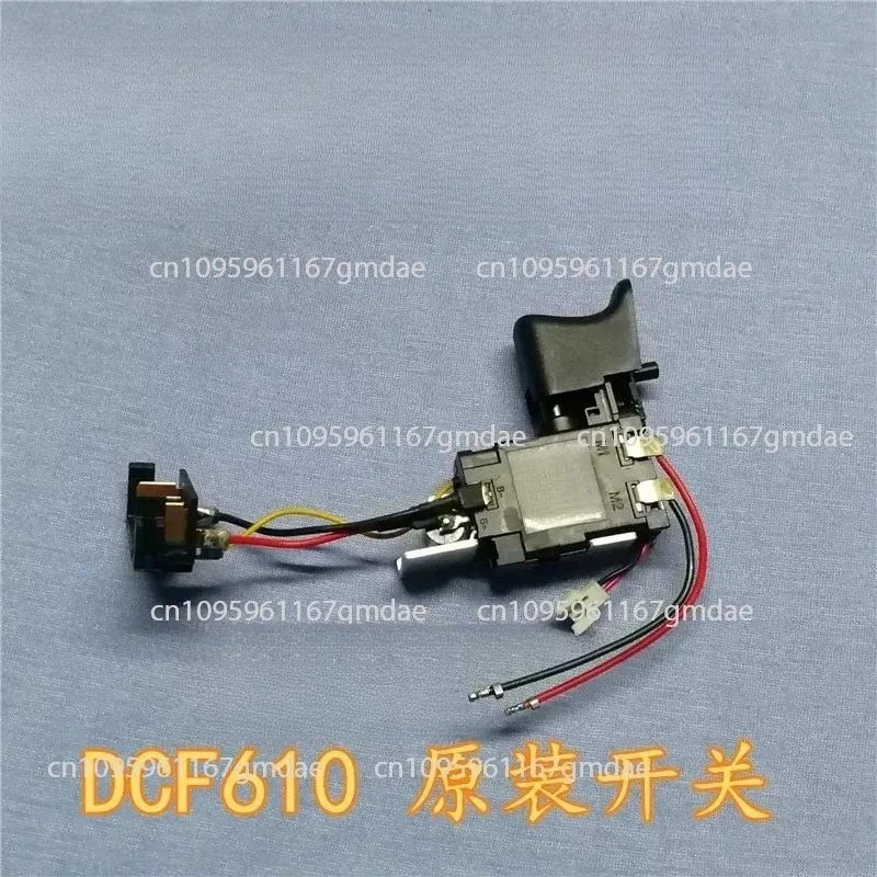 DCF610S2 008 Lithium Battery Drill Switch Power Tool Charging Screwdriver High Quality Original Accessories