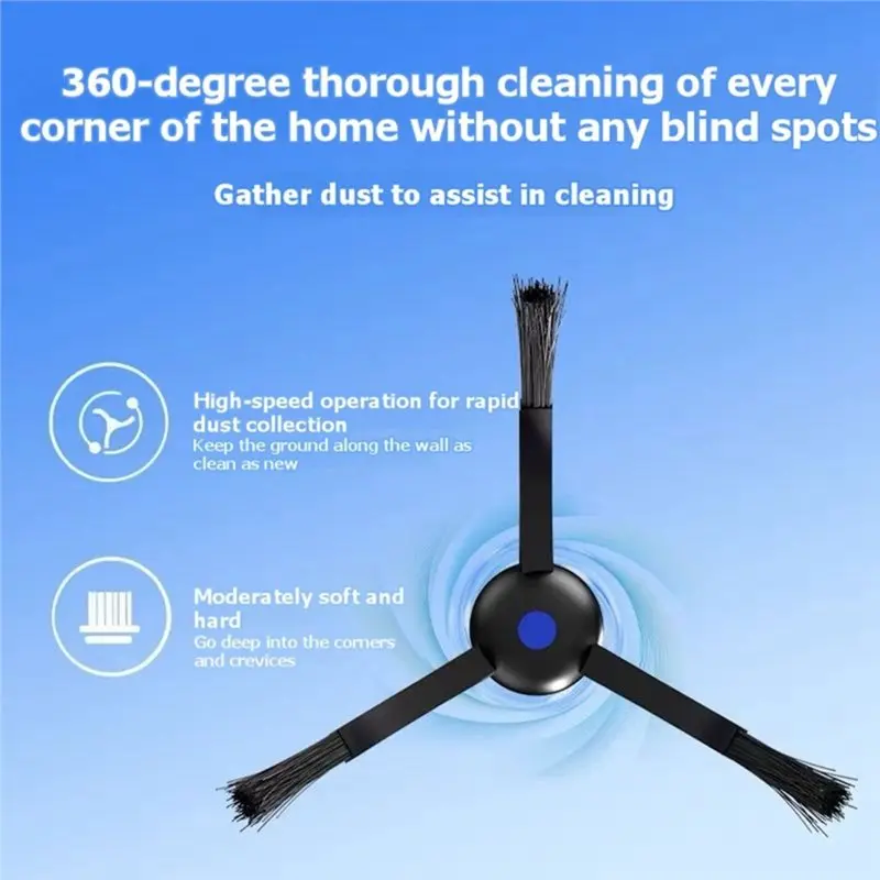 [Power Bank】 Main Side Brush HPEA Filters Mop Cloths For Ecovacs N20