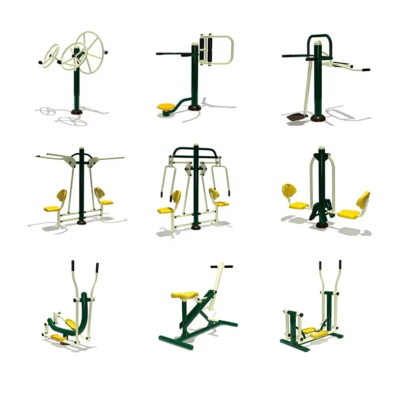 2025 High-Quality Outdoor Fitness Trainer - User-Friendly Steel Design for Park & Community Use
