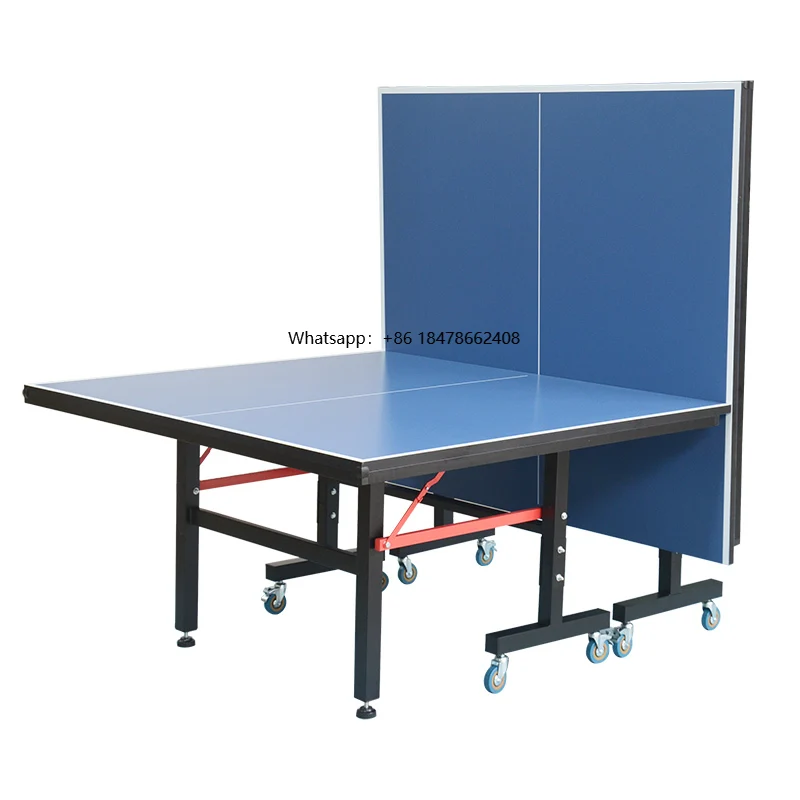 

High Quality Double Folding Table Tennis Table, Movable Ping Pong Table, Standard Size Ping Pong Table TT-2736-5025