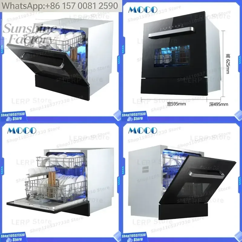 Free Sample Automatic Dishwasher Machine for Home Use