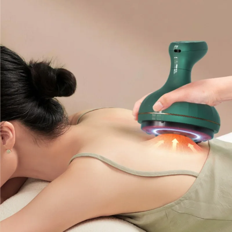 

Electric Suction Cup Vacuum Massager Body Profissional Cupping Therapy Set EMS Anti Celulite Fat Burning Guasha Tools Heating