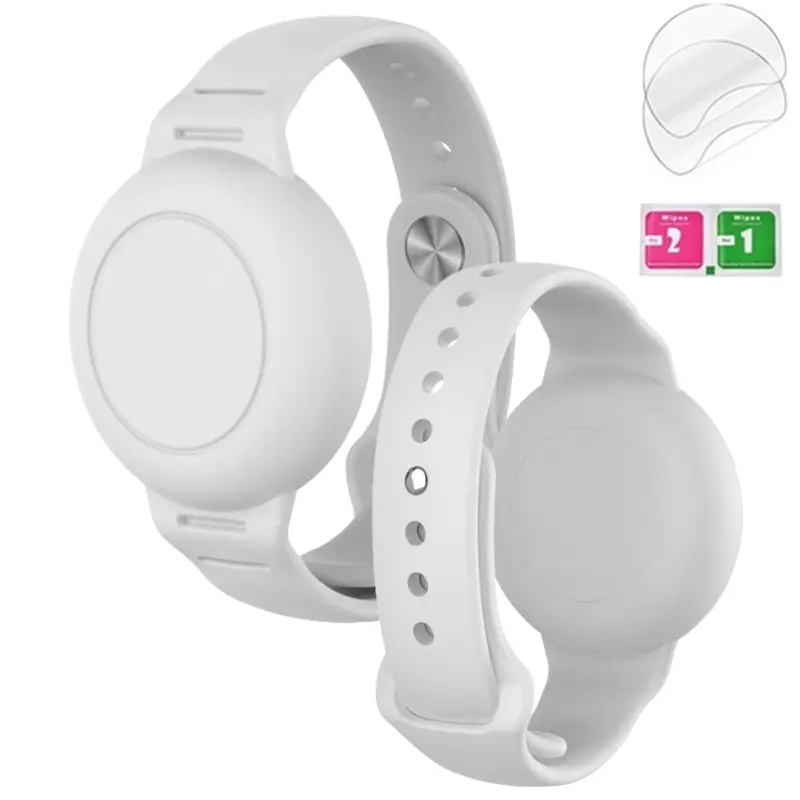AirTag Bracelet for Kids, Waterproof Cute Cartoon Air Tag Holder for Kids with Full Coverage Design Silicone Hidden Wristband - Image 32