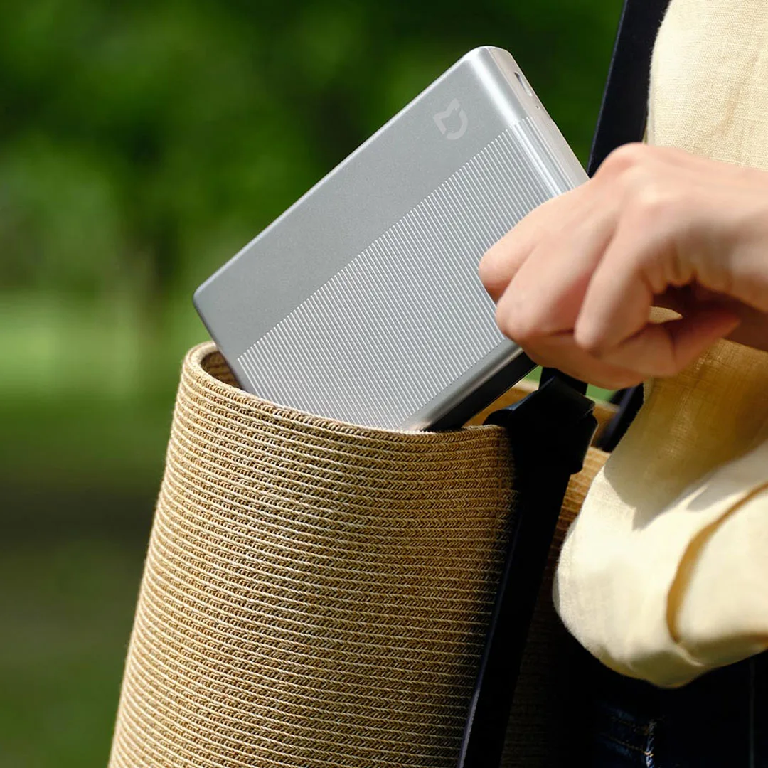 Global Version Mini Xiaomi แบบพกพา Pocket Photo เครื่องพิมพ์ 1S ไร้สายบลูทูธพิมพ์ความร้อน AR วิดีโอ ZINK Self-กาวสี