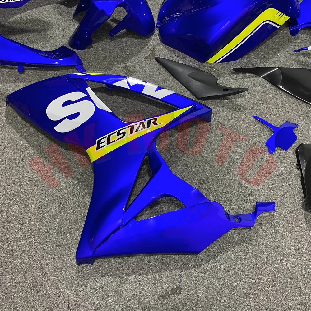 Motorcycle Fairing Kit Fit For GSX-R 600 750 GSXR600 GSXR750 2006 2007 K6 K7 Bodywork Set High Quality ABS Injection Bright Blue