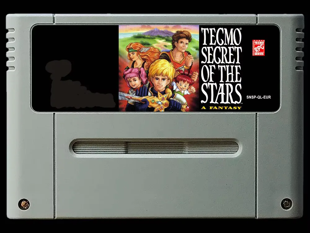 16Bit Games ** Tecmo Secret of the Stars ( PAL EUR Version!! English Language!! )