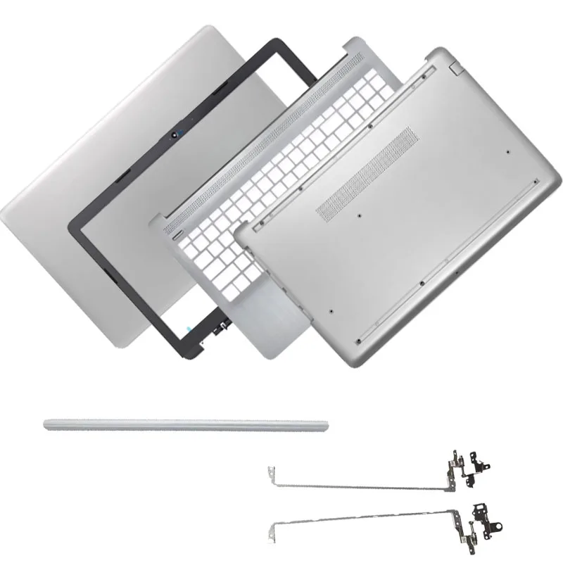 

LCD Back Cover Front Bezel For 15-DA 15-DB 15-DX 250 G7 TPN-C135 TPN-C136 Palmrest Bottom Case Hinges Cover Top Silver