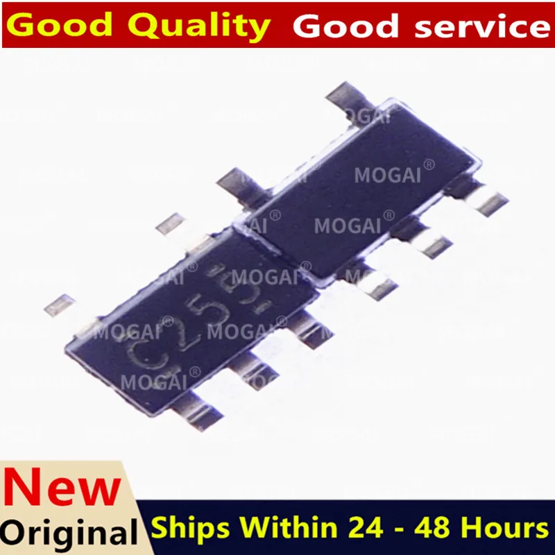 (50pcs)New SN74LVC1G125DBVR 74LVC1G125 SN74LVC1G125 C255 sot