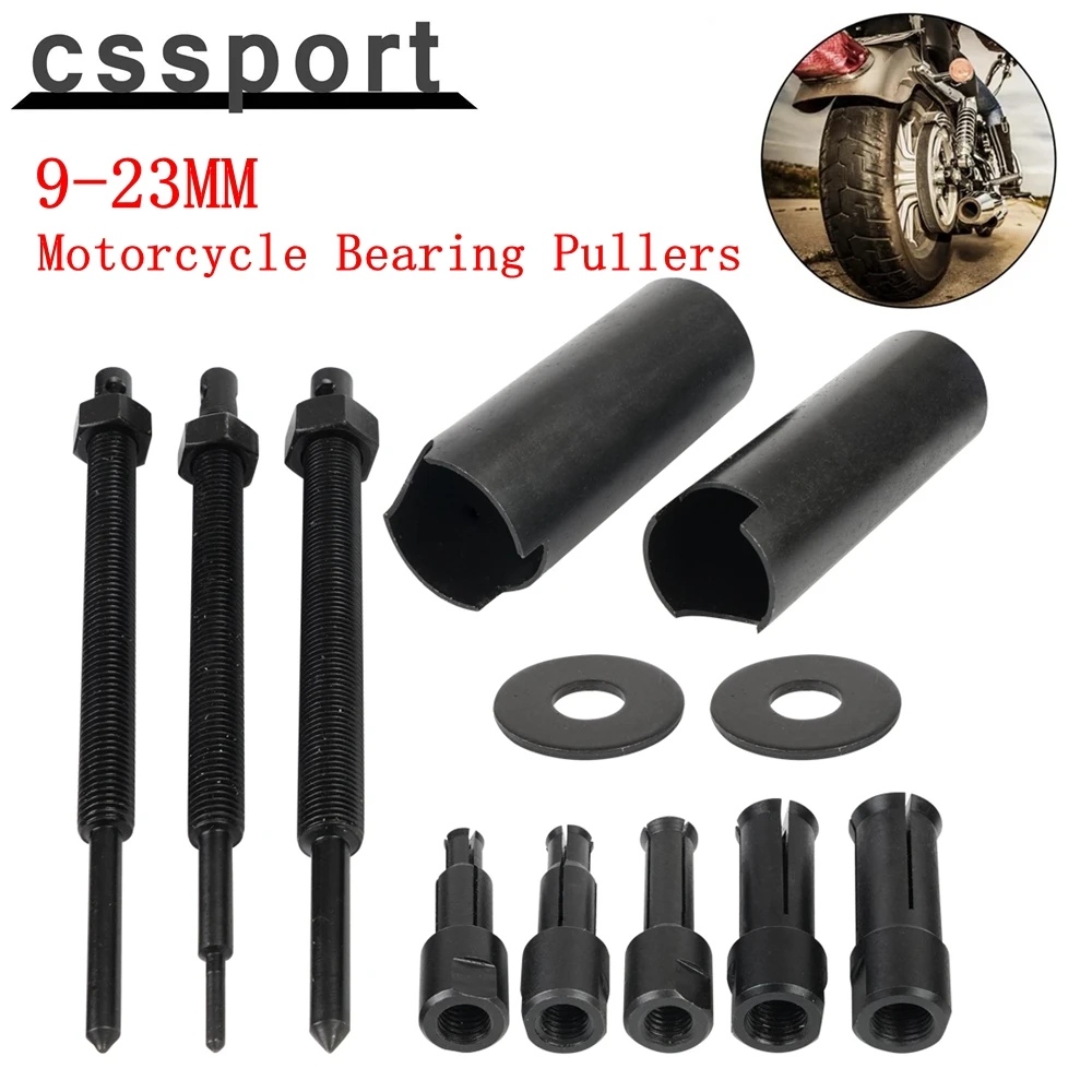 9-23mm Motorcycle Bearing Pullers Motorcycle Inner Bearing Extractor Hand Repairing Tools Wheel Gear Remover Pulling Extractor