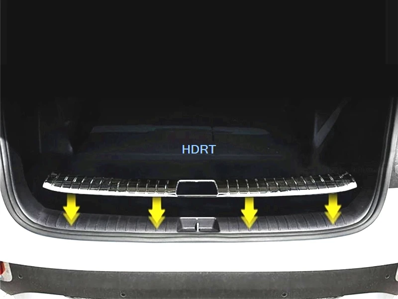 

Car Style Protector Decoration Accessories Interior Sticker For Kia Sportage NQ5 2022 + Inner Rear Bumper Trunk Guard Boot Plate