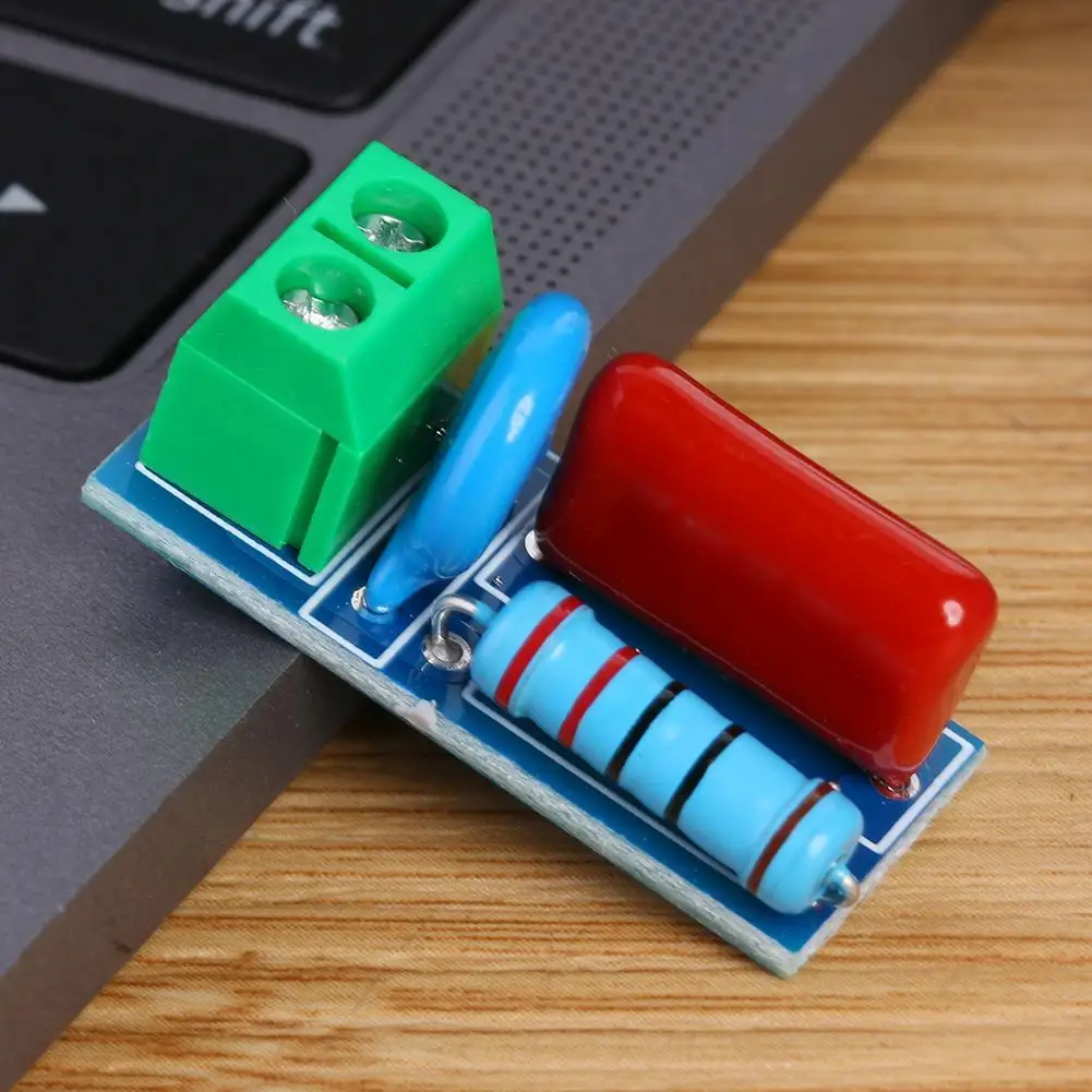 10-1pcs RC Absorption Circuit Module Relay Contact Protection Resistance Surge AC/DC 5V-400V Snubber Board