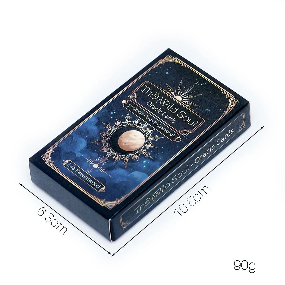 كلمة الروح أوراكل 52 قطعة بطاقات التارو سطح السفينة لعبة للمبتدئين الرسوم التوضيحية الجميلة هدية حفلة عائلية #3