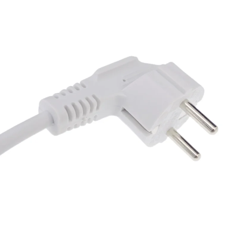 1 قطعة الأبيض 0.5 متر الاتحاد الأوروبي الألمانية التوصيل تمديد المقبس كابل الطاقة IEC320 16A 250 فولت ذكر إلى أنثى خادم سلك الطاقة 0.75 مربع