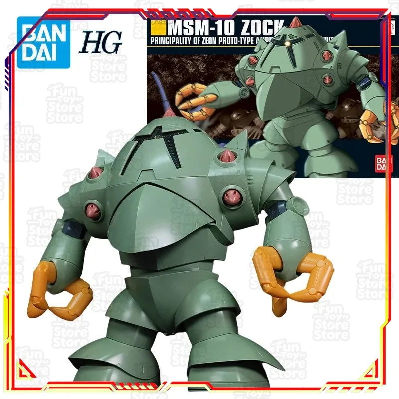 Bandai Gundam Zock HGUC 1/144 MSN-10 Actionfigur Bausatz Modell Erwachsenen-Sammlerstück Geschenk für Fans Offiziell Lizenziert