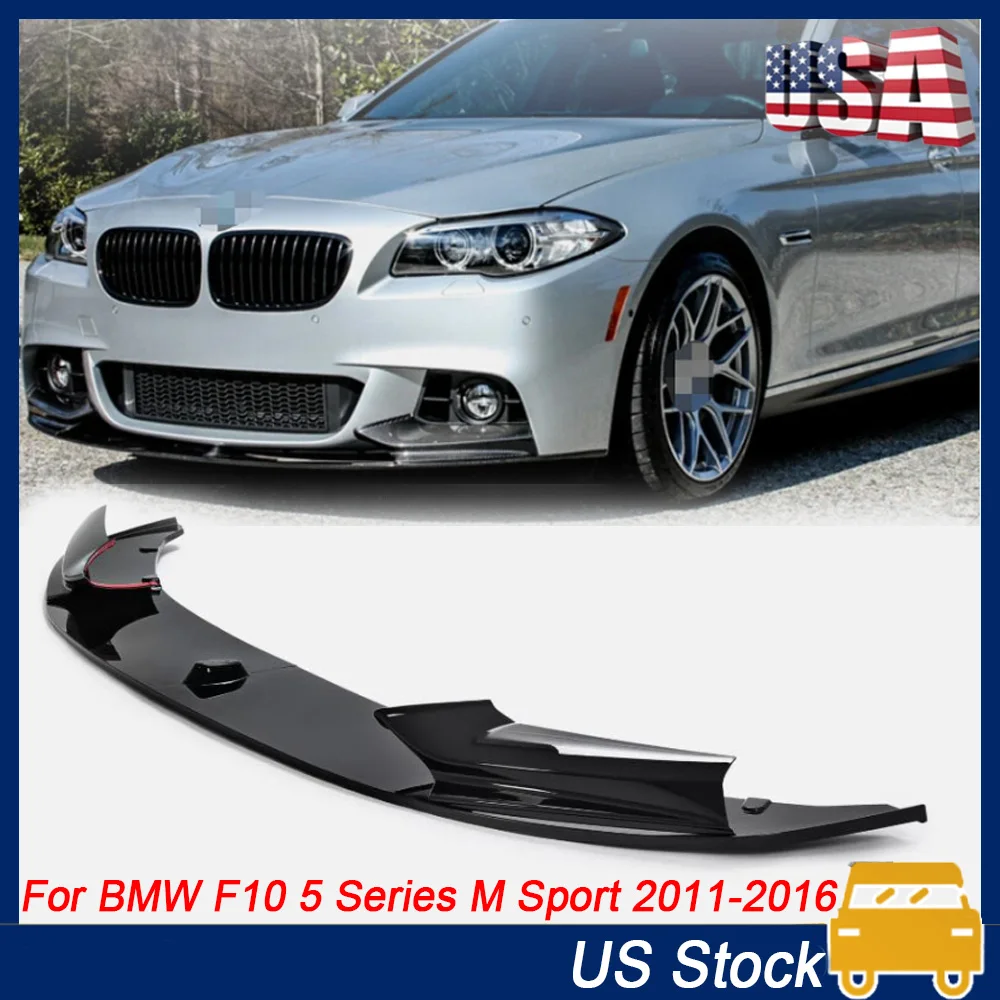 

Передний бампер спойлер сплиттер для BMW F10 5 серии M Sport 2011-2016 автомобильные аксессуары