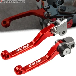 Motorcycle CNC Billet Foldable Pivot Clutch & Brake Lever Handle For HONDA CRF230F CRF230 F CRF 230 F 2003-2017 Dirt Bike CRF230