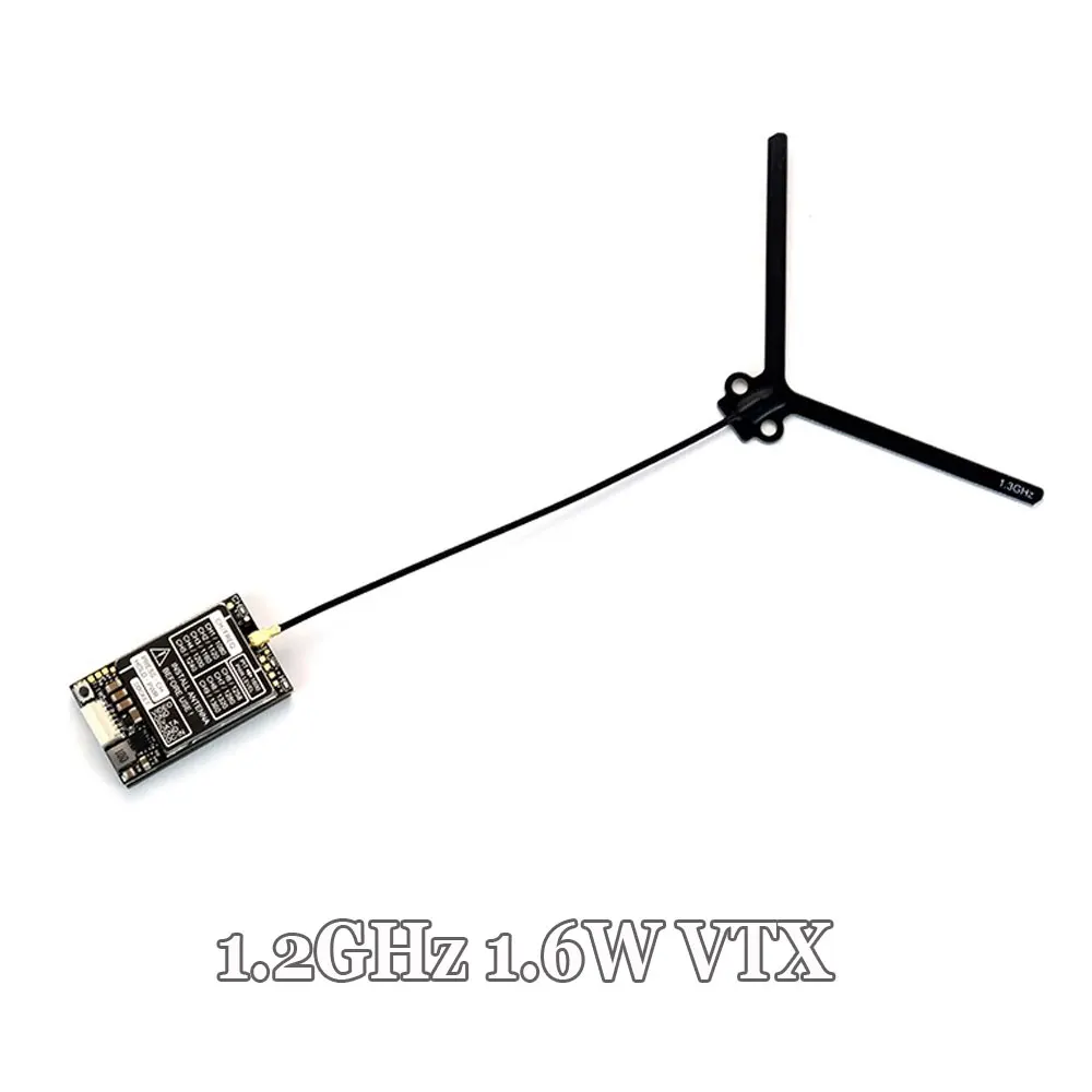 1.2GHz 1.3GHz 1600mW 1.6W VTX Audio Video 25mW/1600mW 9CH FPV Transmitter Module 7-36V RC FPV Long Range 1.6W VTX