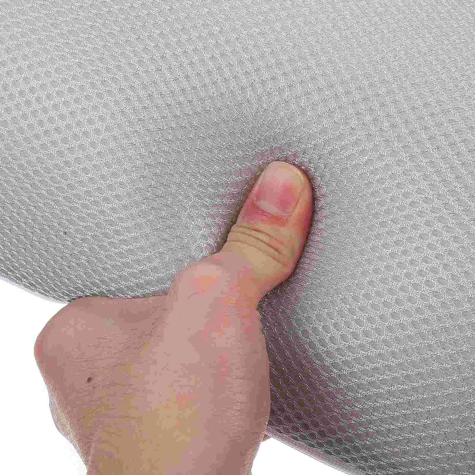 Mat Waist Support Pillow Half Round Leg Knee Pads Comfortable Bolster Orthopedic Light Grey Pillows Sleeping Office