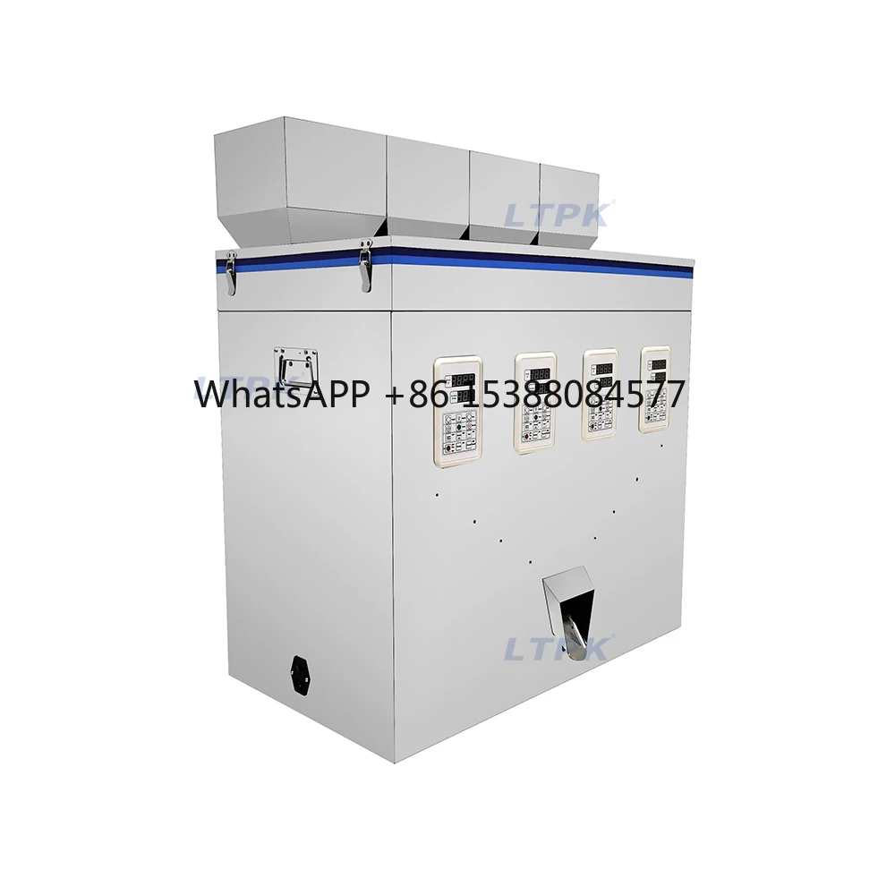 

Полуавтоматическая четырехголовочная фасовочная машина LT-W200F с ПЛК-управлением для стеклянных, пакетных и мешковых контейнеров (для порошка, масла) с точностью до 1%