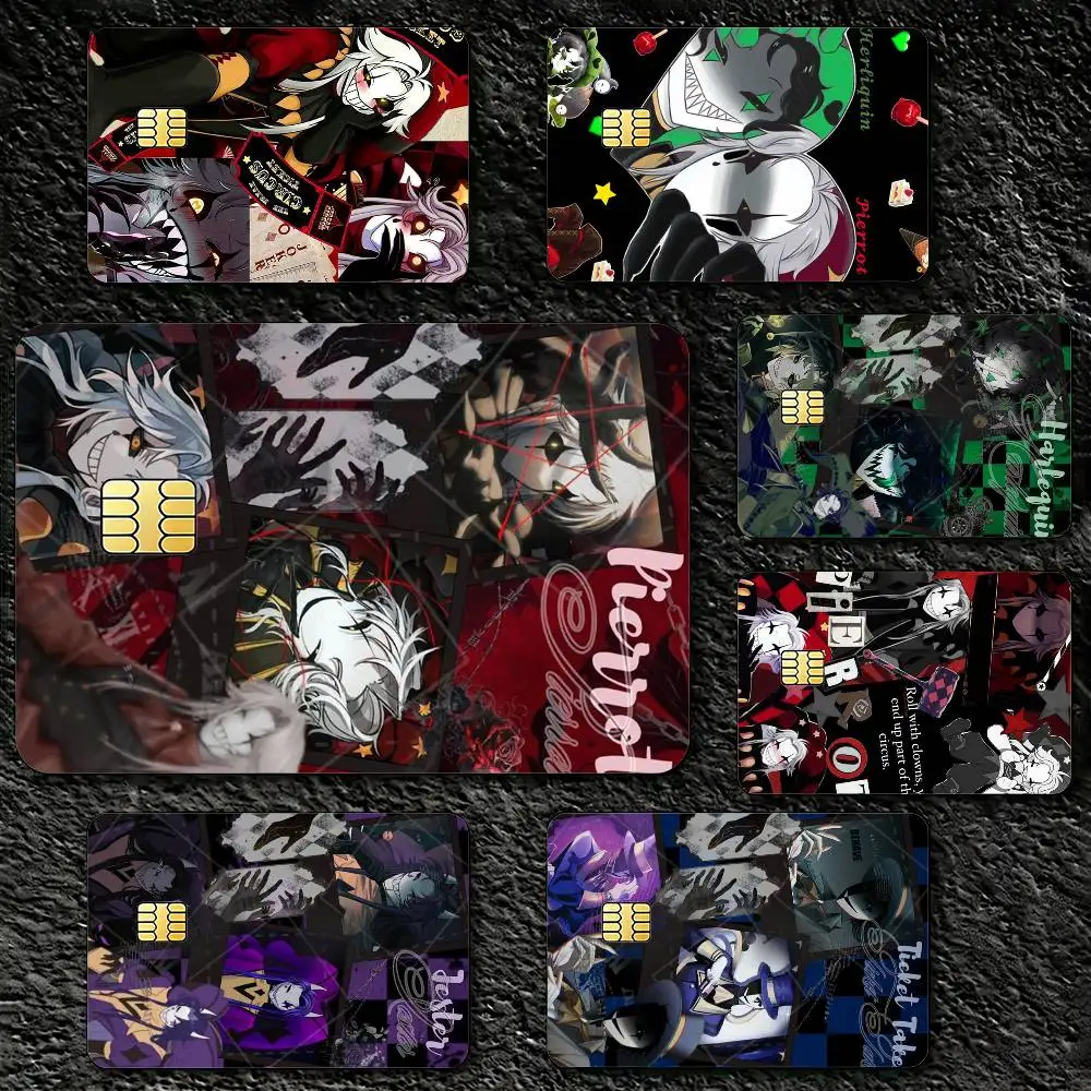 Game T-The F-Freaks C-Circus Decorative Waterproof Film Skin Cover Credit Card Stickers Debit Front Bank Bus Pass