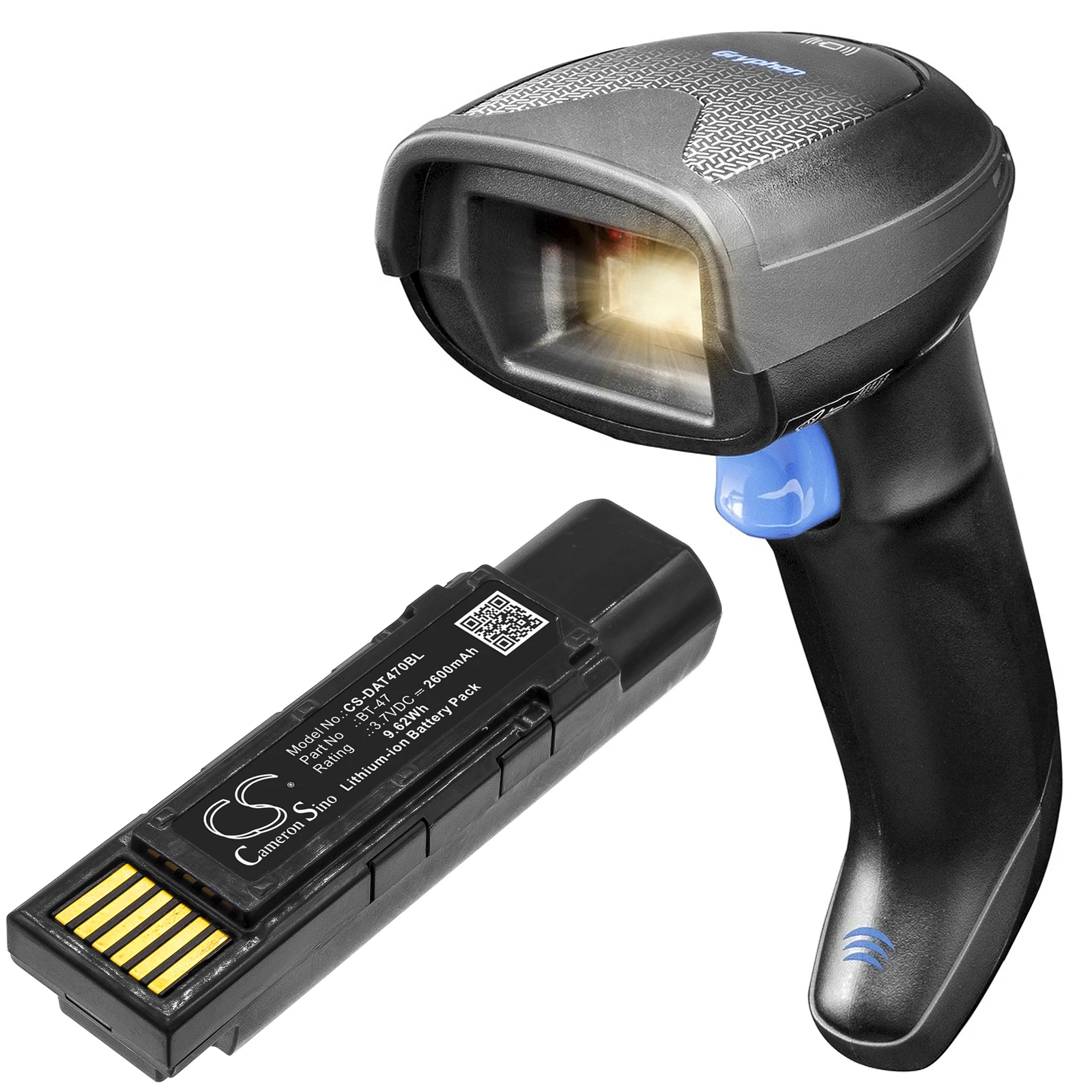 3.7V 2600mAh/3400mAh Barcode Scanner Battery BT-47 128004721 TW18050652 RBP-GM45 for Datalogic Gryphon 4500 GM4500 GBT4500