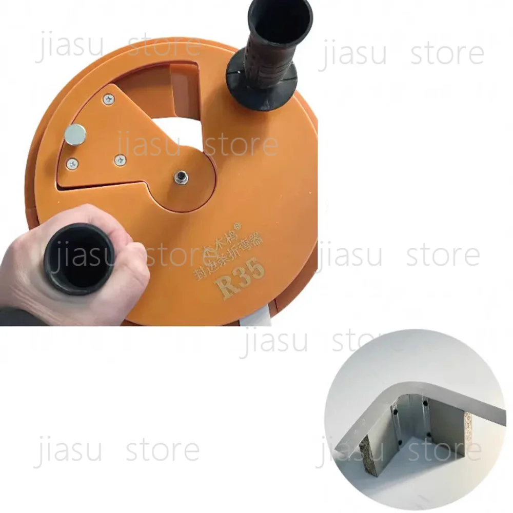 Wood Wear resistant Arc Edge Banding Bending Tool Manual Arc Bender for PVC Paint-free Board